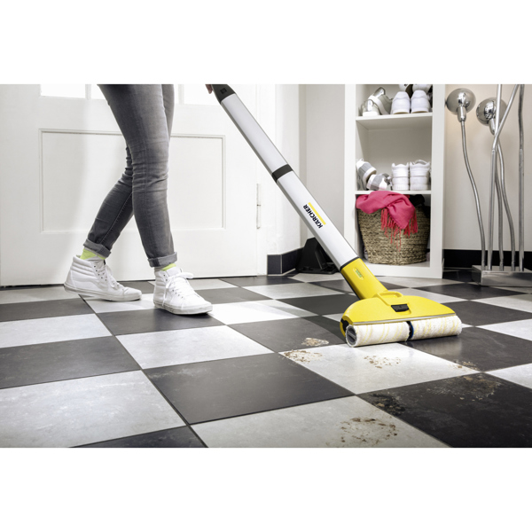 Karcher EWM 2 Cordless Electric Wipe Mop (yellow)