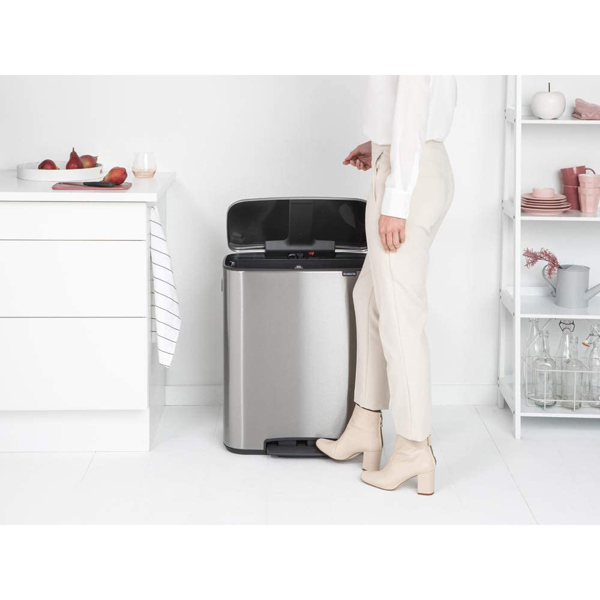 Cleanstore Brabantia Bo Pedal Bin (60 Litre)