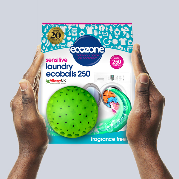 Ecozone Laundry Ecoballs 250 (Fragrance Free)