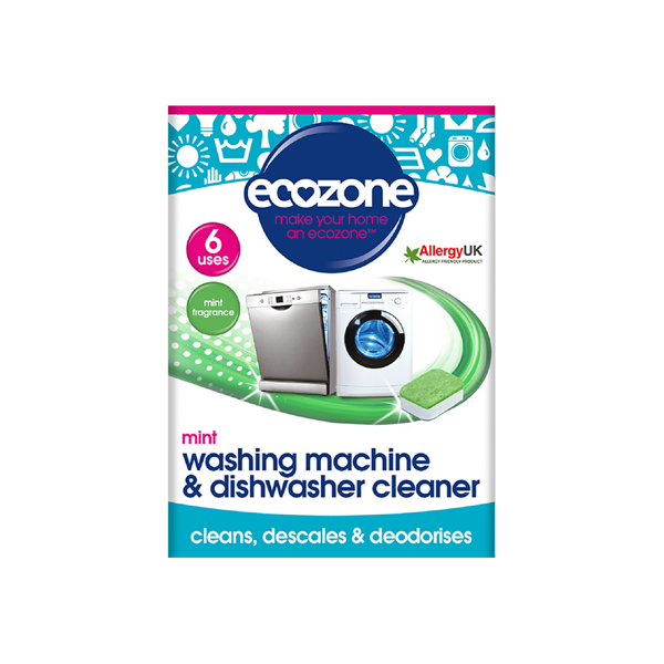 Cleanstore Ecozone Washing Machine & Dishwasher Cleaner (Mint 6 Tabs)
