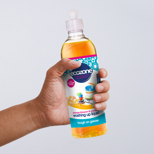 Ecozone Washing Up Liquid (Orange Blossom & Coconut)