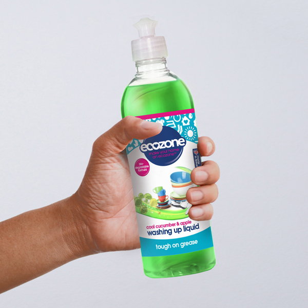Ecozone Washing Up Liquid (Cool Cucumber & Apple)