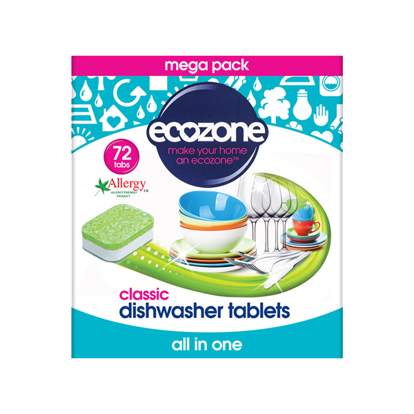 Ecozone Classic Dishwasher Tablets (72)