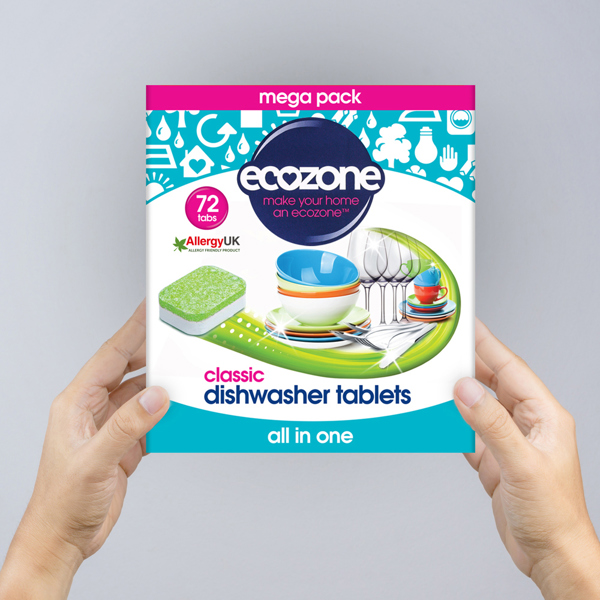 Ecozone Classic Dishwasher Tablets (72)