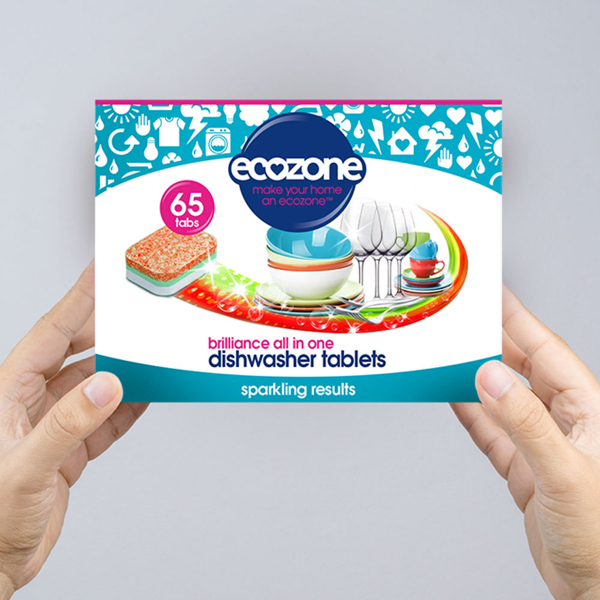 Ecozone Brilliance All in One Dishwasher Tablets (65)