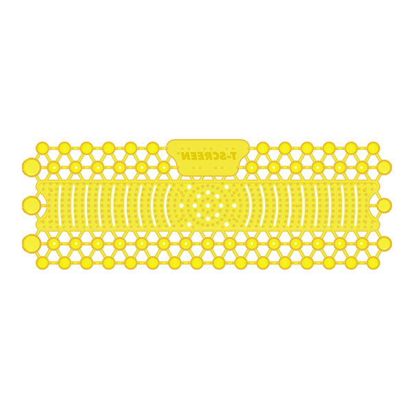 Vectair T-Screen 30-Day Trough Urinal Screen - Citrus Mango (Pack of 6)