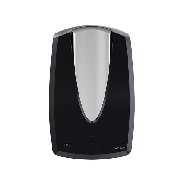 Vectair Sanitex MVP Touch Free Soap Dispenser (Black & Chrome)