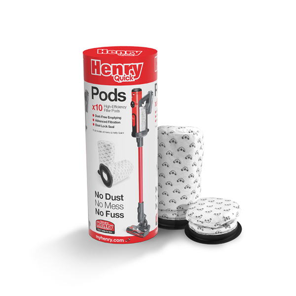 Numatic Stick Vac Pods (Pack of 10)