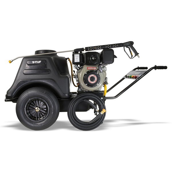 V-TUF TORRENT 2D5 Diesel Pressure Washer with Bowser