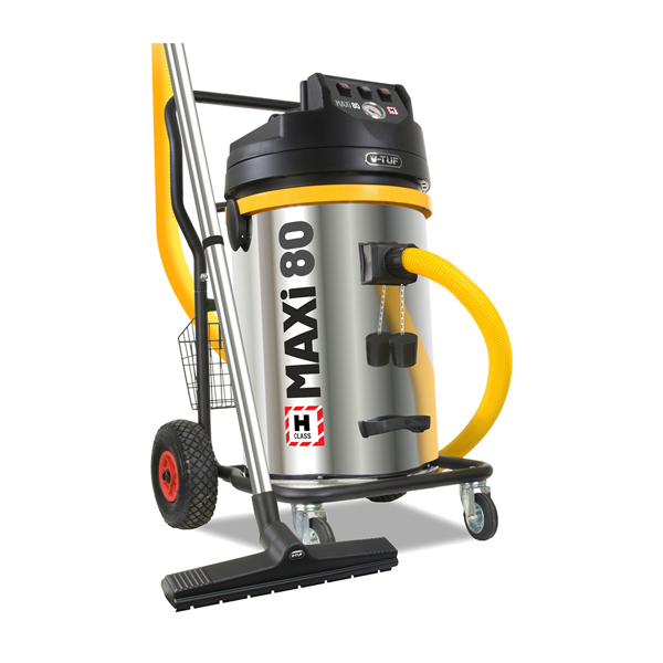 V-TUF H-Class MAXI 80L Dust Extractor Vacuum (110v)