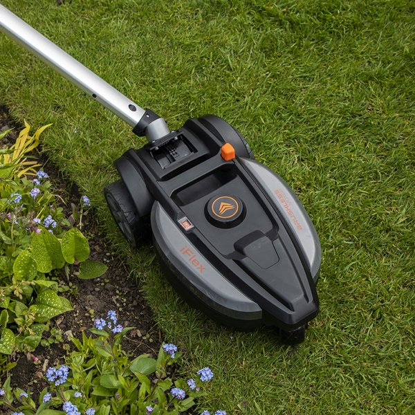 Yard Force iFlex 12V 23cm 2-in-1 Cordless Lawn Mower & Grass Trimmer with Battery & Charger