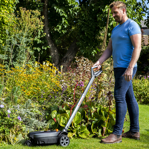 Yard Force iFlex 12V 23cm 2-in-1 Cordless Lawn Mower & Grass Trimmer with Battery & Charger