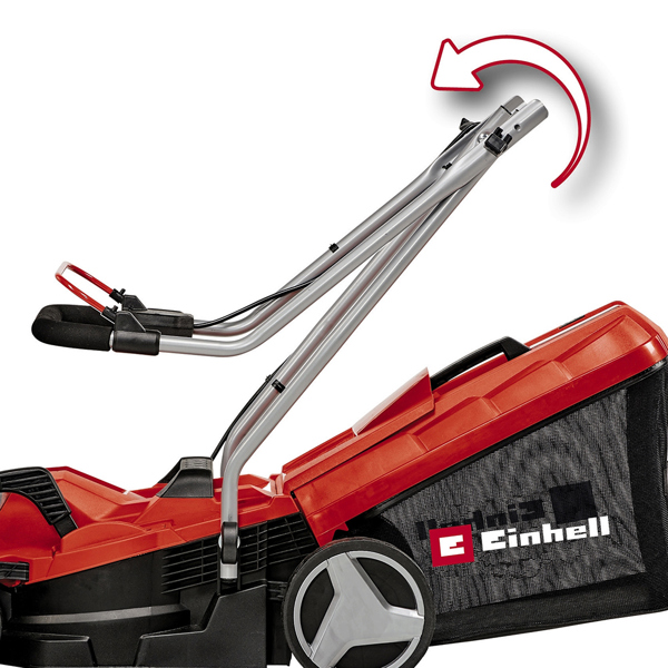 Einhell GE-CM 18/33 Li 33cm 18V Cordless Lawn Mower with Battery & Charger (Hand Propelled)