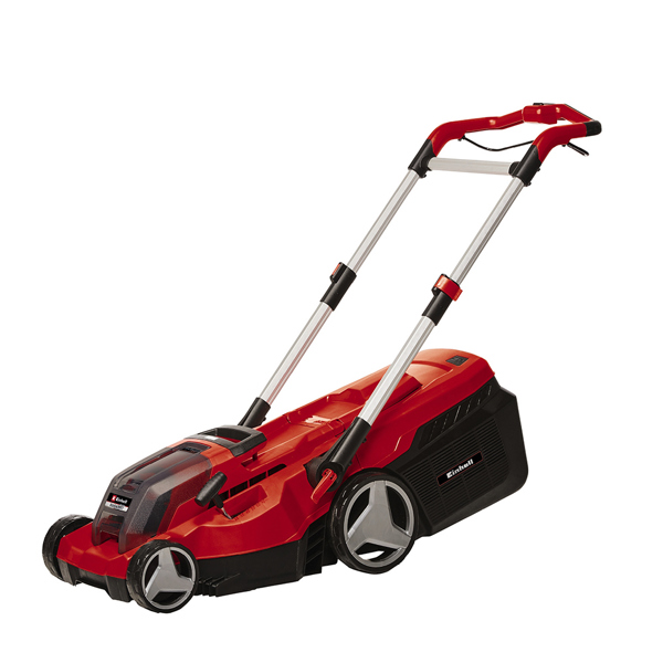 Einhell RASARRO 36/38 38cm 36V Cordless Lawn Mower with Batteries & Twincharger (Hand Propelled)