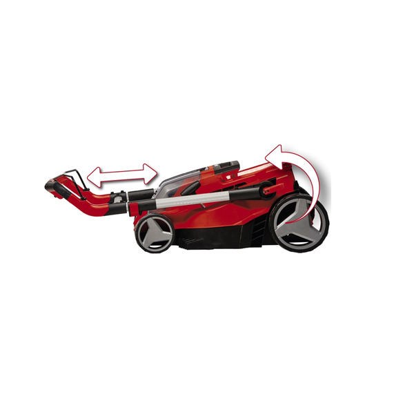 Einhell RASARRO 36/38 38cm 36V Cordless Lawn Mower with Batteries & Twincharger (Hand Propelled)