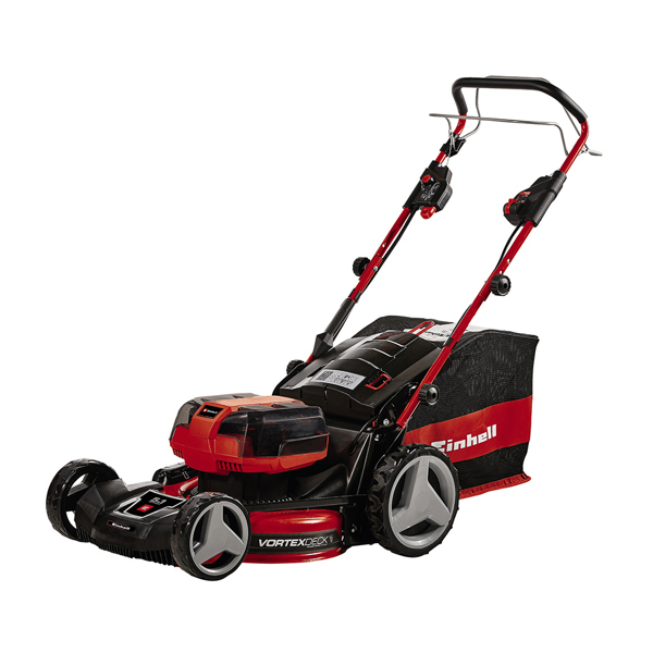 Einhell GP-CM 36/47 S HW Li 47cm 36V Cordless Lawn Mower with Batteries & Twinchargers (Hand Propelled)