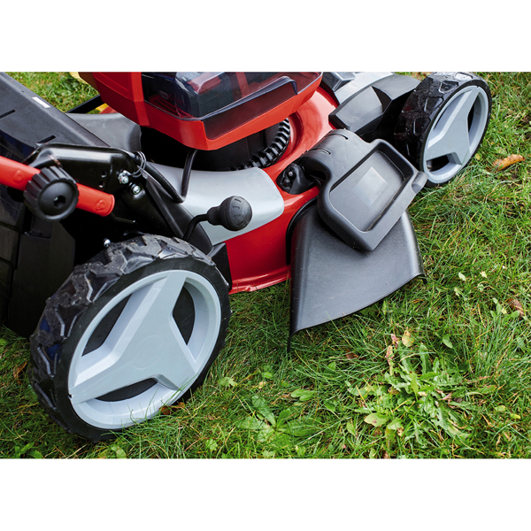 Einhell GP-CM 36/47 S HW Li 47cm 36V Cordless Lawn Mower with Batteries & Twinchargers (Hand Propelled)