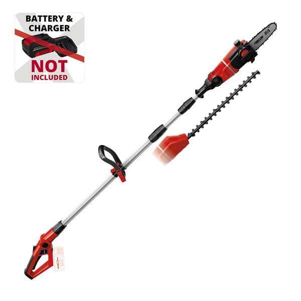 Einhell GE-HC 18 Li T 18V Cordless High Reach Hedge Trimmer & Pruner (Bare)