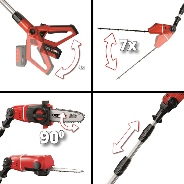 Einhell GE-LC 18 Li T 20cm 18V Cordless Pole Pruner (Bare)