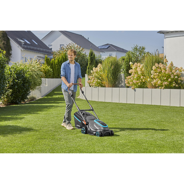 Gardena PowerMax 37/36V P4A 37cm 36V Cordless Lawn Mower - Bare (Hand Propelled)