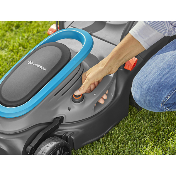 Gardena PowerMax 32/1200 G2 32cm Electric Lawn Mower (Hand Propelled)