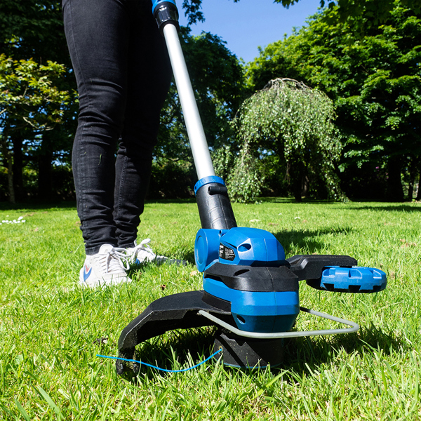 Hyundai HY2187 25cm 20V Cordless Grass Trimmer with Battery & Charger
