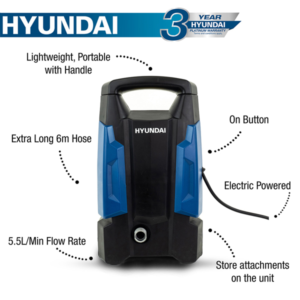 Hyundai HYW1700E Pressure Washer