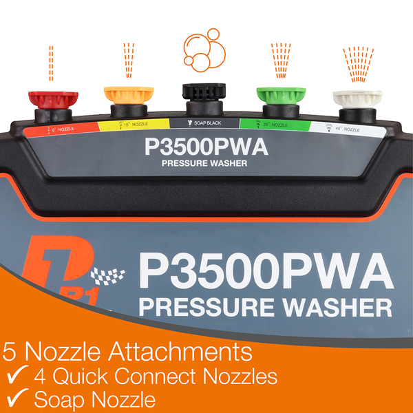 P1 Hyundai Powered P3500PWA Petrol Pressure Washer