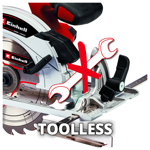 Einhell TE-CS 18/165-1 Li 18V Cordless Circular Saw (Bare)