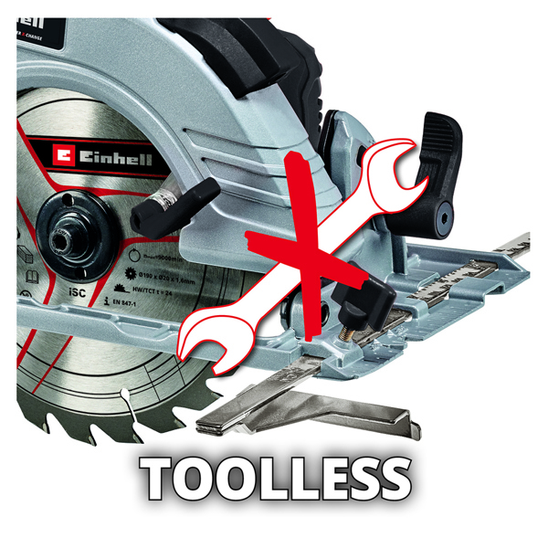 Einhell TE-CS 18/190 Li BL 18V Brushless Cordless Circular Saw (Bare)