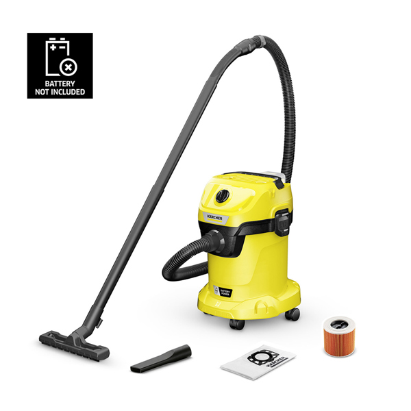 Karcher WD 3-18 Battery Wet & Dry Vacuum (Bare)