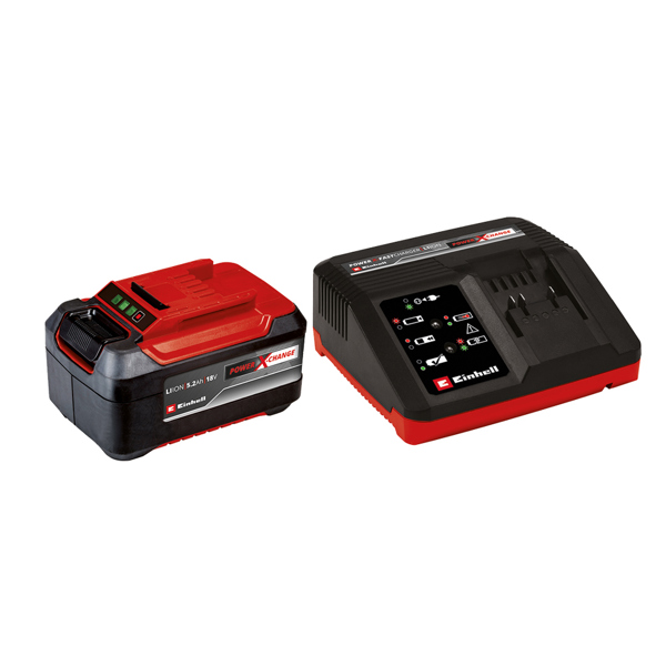 Einhell Power X-Change Plus 18v 5.2Ah Li-Ion Battery & Charger Starter Kit