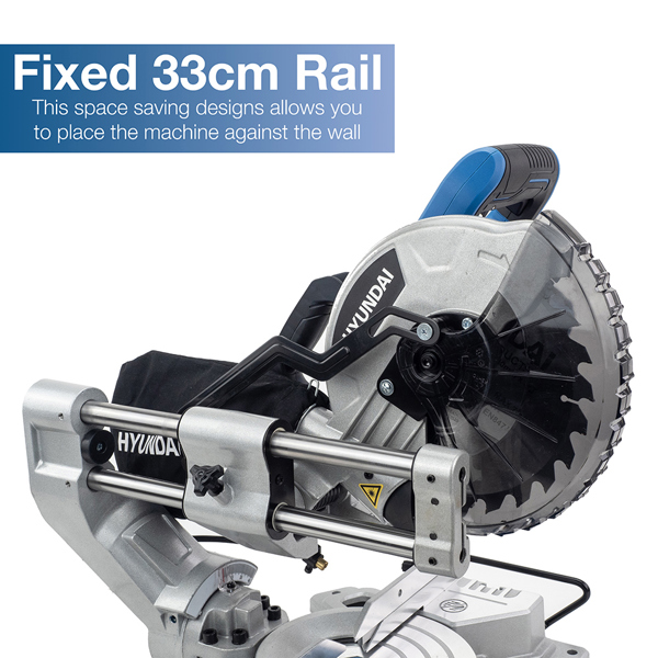 Hyundai HYMS1500E 210mm Single-Bevel Sliding Electric Mitre Saw