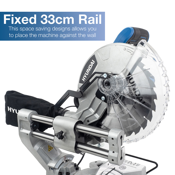 Hyundai HYMS2000E 255mm Single-Bevel Sliding Electric Mitre Saw