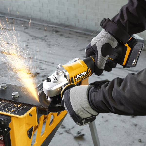 JCB 18V Cordless Angle Grinder (Bare)