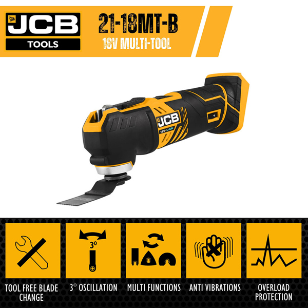 JCB 18V Cordless Multi-Tool (Bare)