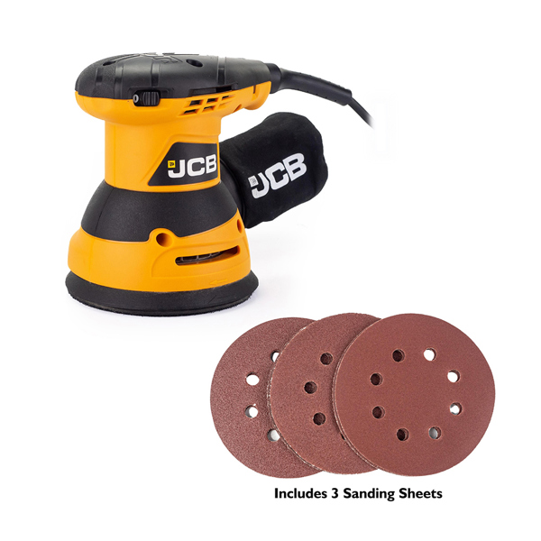 JCB 320W Electric Random Orbital Sander