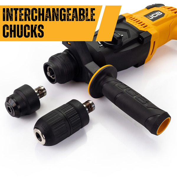 JCB 1050W Electric SDS Plus Rotary Hammer Drill