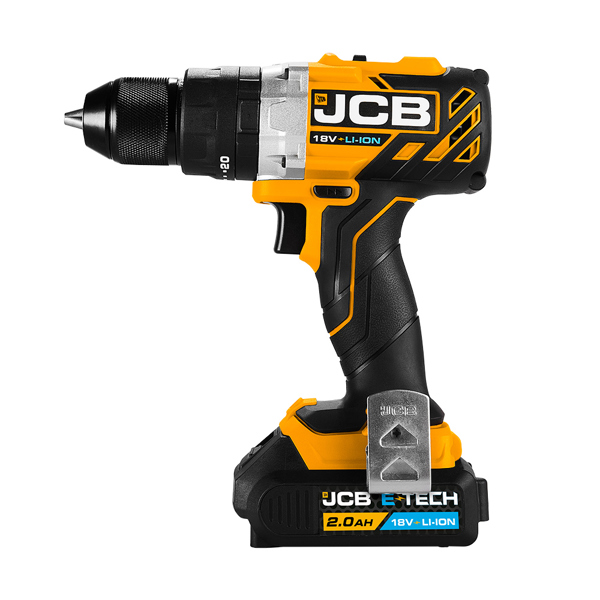 JCB 18V Brushless Cordless Combi Drill with 2.0Ah Battery & Charger