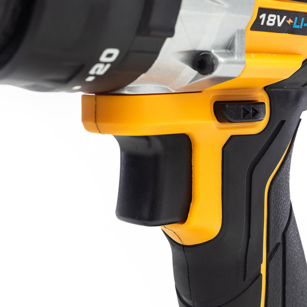 JCB 18V Brushless Cordless Combi Drill with 2 x 4.0Ah Batteries, Charger, Case & Bit Set