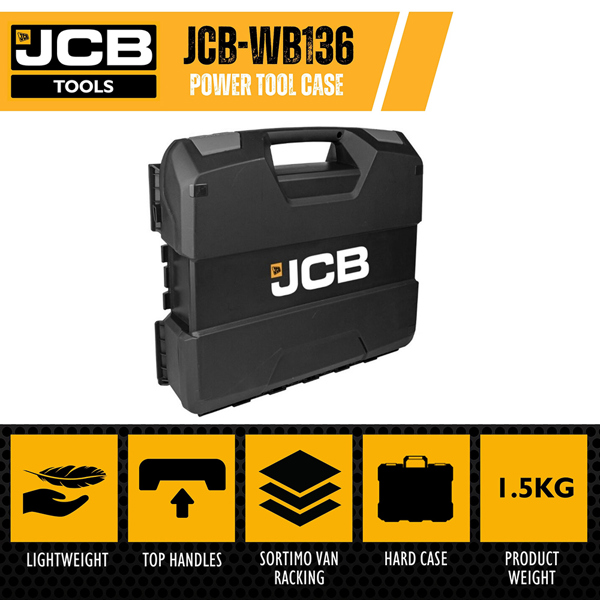 JCB W-BOXX 136 Power Tool Case