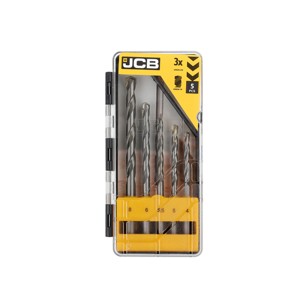 JCB Masonry Drill Bit Set