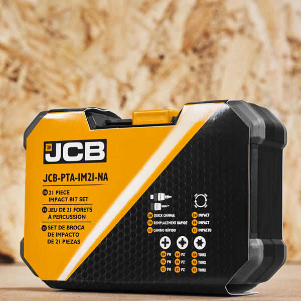 JCB 21-Piece Impact Bit Set