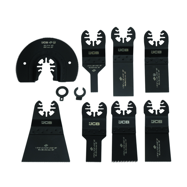 JCB 8-Piece Multi-Tool Blade Set