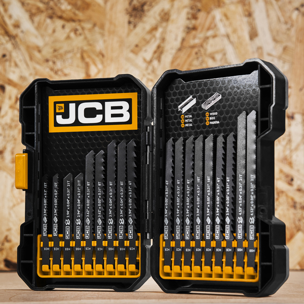 JCB 18-Piece Jigsaw Blade Kit