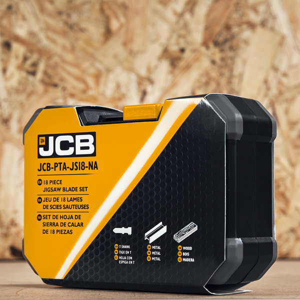 JCB 18-Piece Jigsaw Blade Kit
