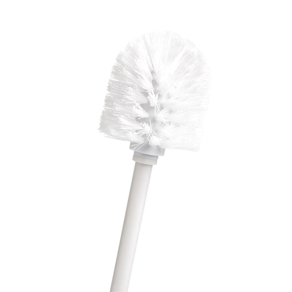 Hill Brush Stiff Domed Head Toilet Brush with Enclosed Holder
