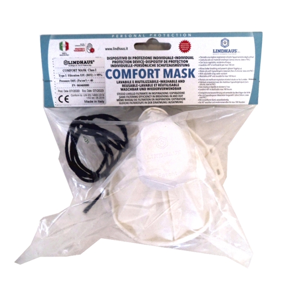 Lindhaus Lindhaus Comfort Mask FFP-2 White