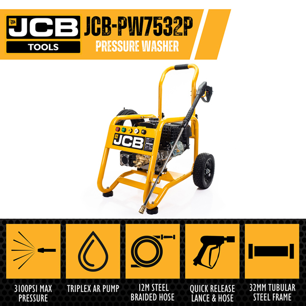 JCB PW7532P Pressure Washer
