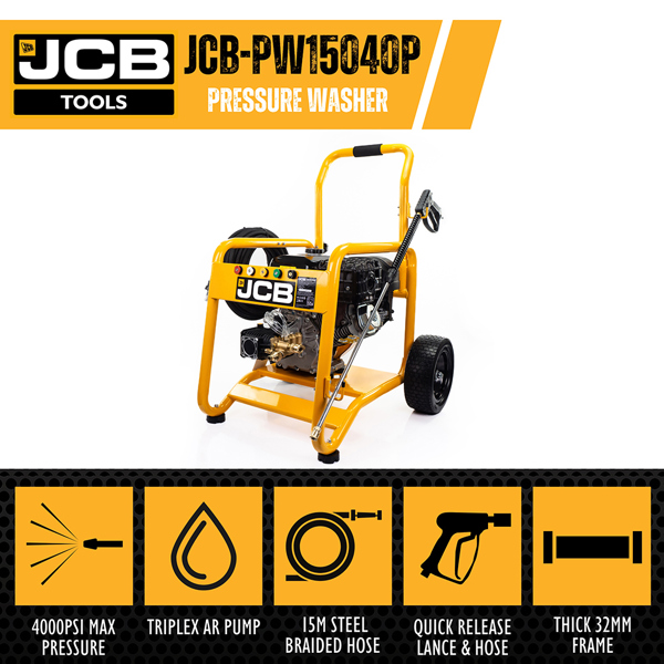 JCB PW15040P Pressure Washer